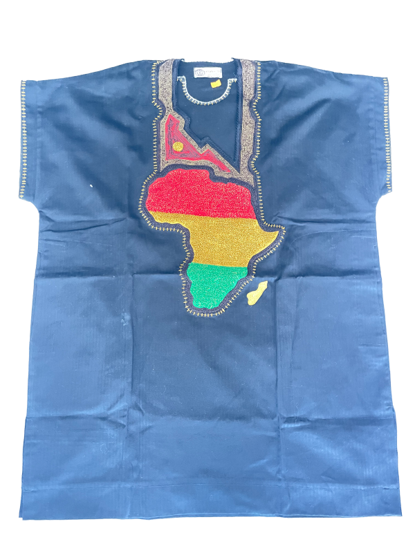 Blue African Shirt