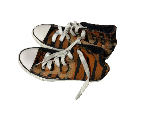 African print sneakers