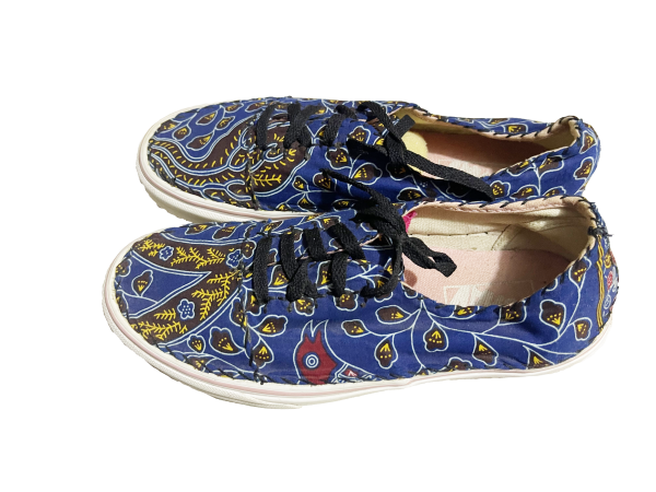 African print sneakers
