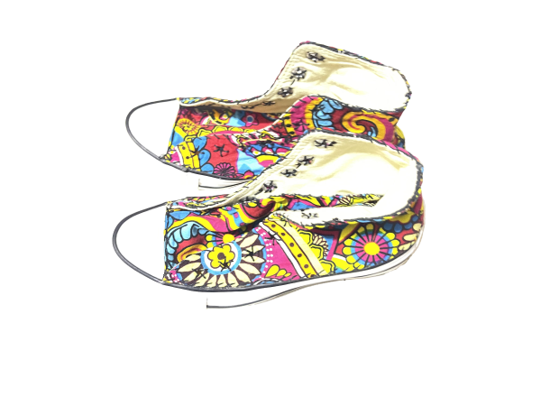 African print sneakers